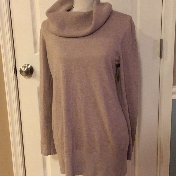 ann taylor loft Sweaters - Ann Taylor Loft Long cowl neck sweater